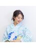 夏季限定【浴衣着付け】12100円 → 7700円