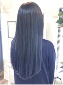 ☆grow 渋谷☆ネイビーカラーのうるツヤストレート