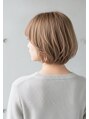 プラグ ヘアーデザイン 大名店(PLUG hair design)&nbsp;白髪染ではできない透明感のあるベージュカラー