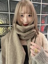 ペレ アネックス 大阪梅田茶屋町店(PELE ANNEX)&nbsp;くびれヘア/アプリコットオレンジ/夏のヘアアレンジ/梅田