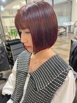 ジブル(Giblle.)&nbsp;【Giblle.】ボブ/カシスカラー/ショートボブ