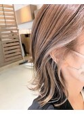 ツヤ感ベージュ#西尾市#髪質改善#西尾市カラー#イルミナ