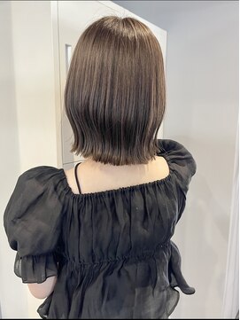 ワルム(warme) 切りっぱなしボブ