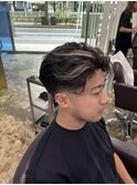 【MEN’S HAIR/サーフカール/刈り上げセンターパート/千葉】