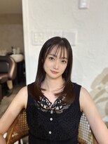 フィーカ(fiica) ミディアムレイヤー 透明感髪質改善カラー