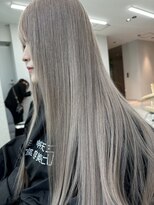 天神美容室 天神大名レイヤーカットデザインカラーブリーチハイトーン