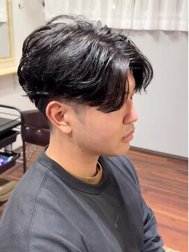 リ メイロ(Re.Meiro) フェザーパーマ【メンズ/パーマ/眉毛/沖縄市/美里】