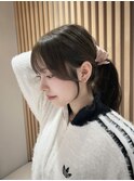 顔まわり/レイヤー/韓国/小顔