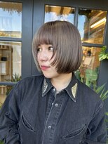 リサプラン(RISA plan)&nbsp;ベージュ／マッシュボブ≪西新店≫レイヤー/小顔カット