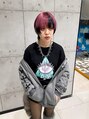 アース 名取店(HAIR&MAKE EARTH)&nbsp;エンドカラーデザイン系大好きです笑