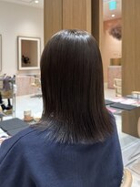 トリコ アヴェダ ららテラス北綾瀬(tricot AVEDA)&nbsp;アッシュブラウン/透明感カラー/外はね/ミディアム/艶髪/北綾瀬