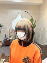 ヘアアンドメイク ルシア 奈良店(hair & make Lucia)&nbsp;ダブルカラー