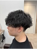 セットが楽×波巻きパーマ