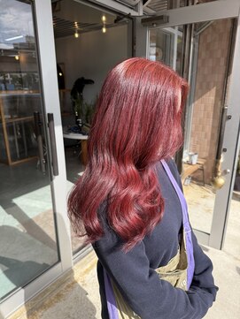 イェスオキナワ(yes okinawa) 【ダブルカラー】人気の赤髪♪