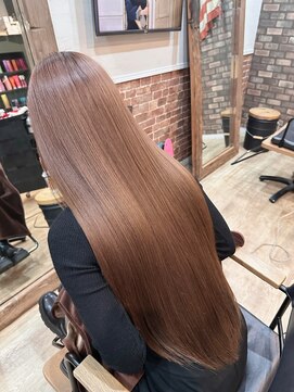 グロウ(GLOW) 髪質改善ミルクベージュ