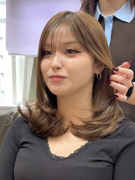 フォート(FORT) ミディアムレイヤー/スモーキーカラー/ミルクティーベージュ