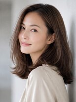 クロム(CHROM) 40代50代60代ショート白髪ぼかしハイライト髪質改善/入間