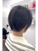 別府ショートボブ顔周りレイヤーカット髪質改善カラー