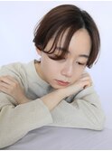 ショートパーマ/ニュアンスパーマ/ふんわりパーマ/クセ毛風