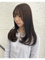 ビーヒアナウ N゜03 金沢駅西店(BE HERE NOW)&nbsp;【韓国ヘア/レイヤーカット/チョコグレージュ】