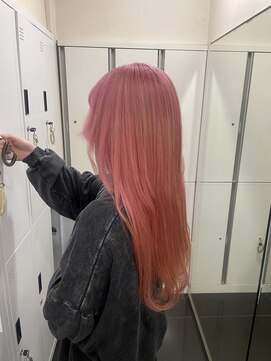 スタイル 茅ケ崎(STYLE) ミルクティーブロンド/ダークブルー/デジタルパーマ/茅ヶ崎