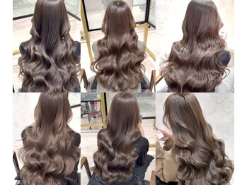 ベルダ 高槻(BELDAD)の写真/韓国くびれヘアや韓国レイヤーで女性らしさも小顔効果も叶う。前髪/顔周りレイヤーカットで小顔に【高槻】