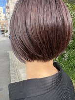 スエード(suede)&nbsp;【suede】ミニマムボブ×ピンクブラウン