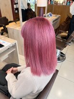 アース 天童店(HAIR&MAKE EARTH)&nbsp;ピンクカラー