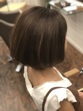 オルガ ヘアアンドメイク(Oluga hair&make) ナチュラルショートボブ