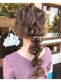 ヘアアレンジ~編みおろし~ 西田