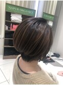 大人ショートハイライト