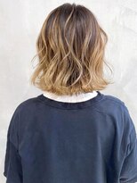 アイティー バイ アルバム 中野店(IT by ALBUM)&nbsp;バレイヤージュベージュ_ハイライトカラー_ba306533