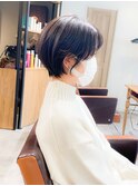 【yuka】耳掛けショートボブ20代30代40代