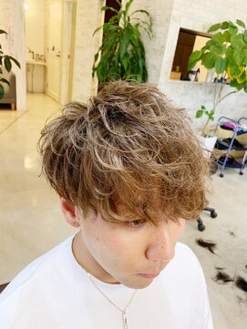 ラ メール ヘア デザイン(La mer HAIR DESIGN) スパイラルマッシュ