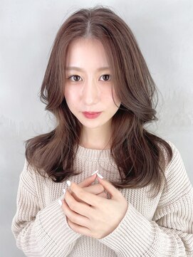 アイティー バイ アルバム 中野店(IT by ALBUM) くびれカット_くびれミディイヤリングカラー_8456