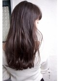 上品xアンニュイx厚めバングxショコラブラウン【錦糸町】