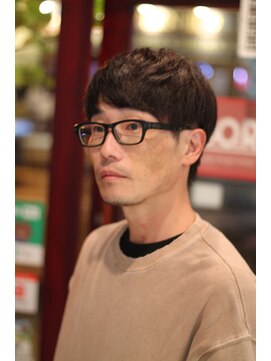 ココアール けやき通り(COCO.R) サイドツーブロック 『ご中年ヘア』