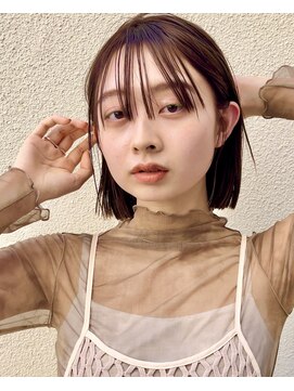 シーバイトリコ 市川(SEA by tricot) 切りっぱなしボブ