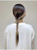 タイトヘアアレンジ