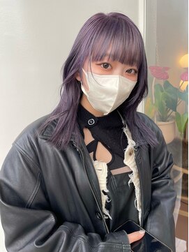 ミテ(mite) ラベンダーグレージュ