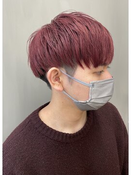 トップヘアー 中庄店(TOP HAIR fuapua) ワインレッドカラー　【 mery 】