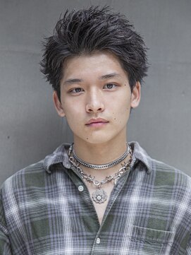 アイヴィー(IVY) 小久保Style☆波巻きハイライト束感ツーブロックマッシュパーマ