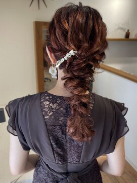 ティダスマイル(tida smile) ヘアアレンジお客様スタイル