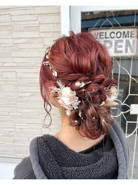 アイリー ゲート ヘア ステージ(I-RIE GATE HAIR STAGE) シニヨンアレンジ