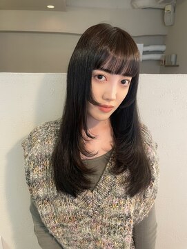 ウルア 吉祥寺店(ULUA) 髪質改善 艶髪 韓国風 エギョモリ ブルーブラック 吉祥寺