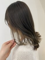 ラシル バイ レストプラス(racil by rest plus)&nbsp;ナチュラルインナーカラーとオリーブベージュ◎