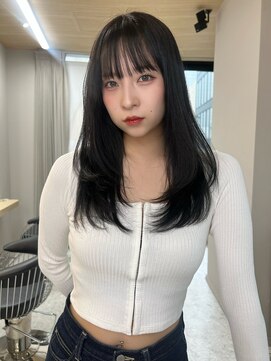 ボタン テンジン(VOTAN tenjin) 顔周りカット/前髪/韓国ヘア/髪質改善/天神韓国ヘア/天神/大名