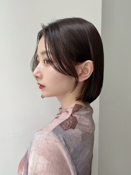 ルル 表参道(lulu.) 【高橋弥生】ボブ　韓国　前髪なし