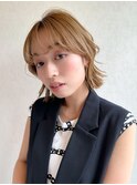 くびれボブ × beige
