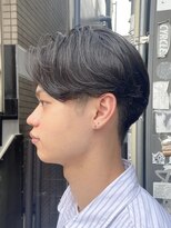 ソーコ 渋谷(SOCO)&nbsp;メンズニュアンスパーマ波巻きスパイラルメンズパーマ